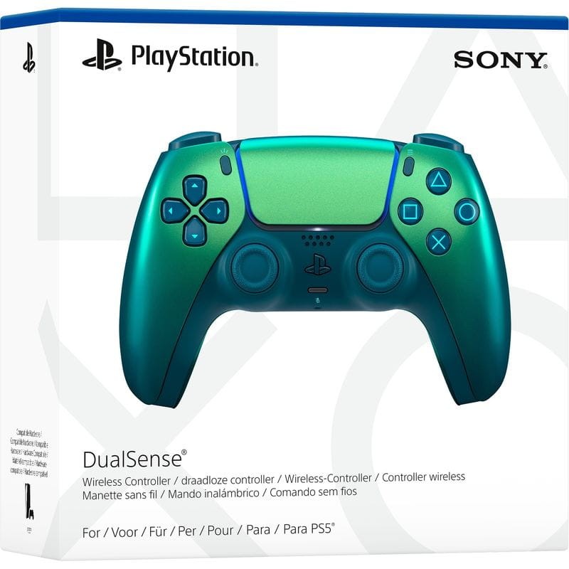 Funda Sony DualSense Chroma Teal - Mando de PlayStation 5