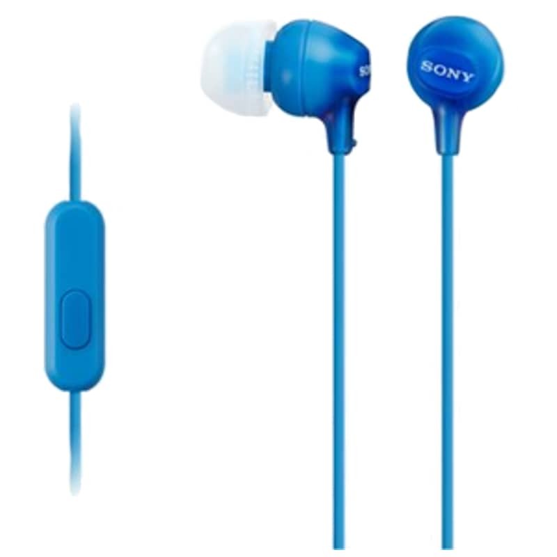 Sony EX15LP Azul - Auriculares In-Ear - Micrófono