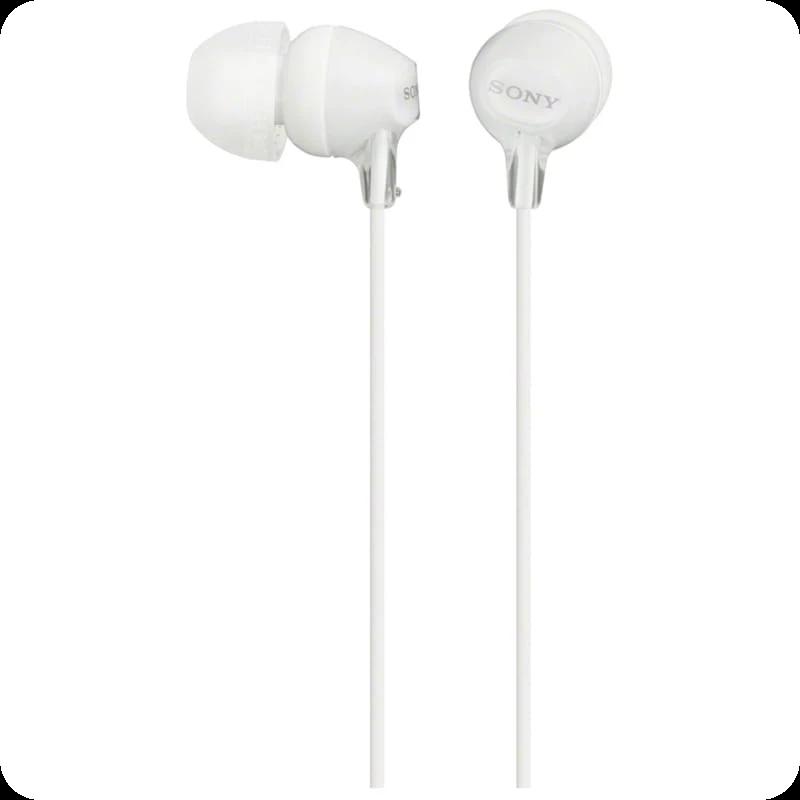 Sony MDR-EX15AP Auriculares com Microfone Branco