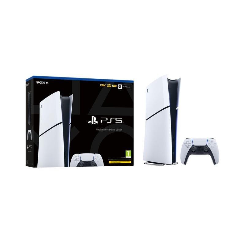 Caja de Playstation 5 Slim Digital  (PS5) 1 TB Blanco - Consola SONY
