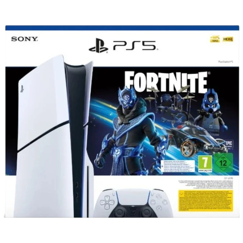 Sony PlayStation 5 Slim 1 To + Fortnite Cobalt Star - Console SONY