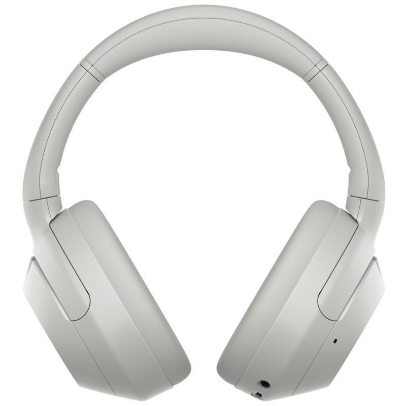 Sony ULT WEAR ANC Blanco Marfil - Auriculares Bluetooth vistos de frente