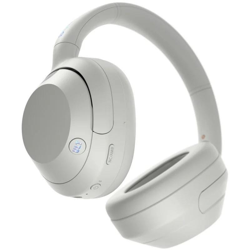 Sony ULT WEAR ANC Blanco Marfil - Auriculares Bluetooth vistos desde abajo