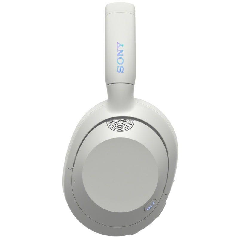 Sony ULT WEAR ANC Blanco Marfil - Auriculares Bluetooth vistos de perfil