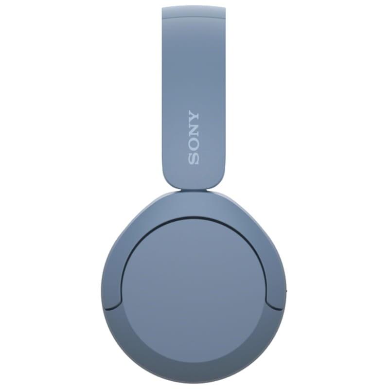 Sony WH-CH520 Azul - Vista lateral dos fones de ouvido Bluetooth