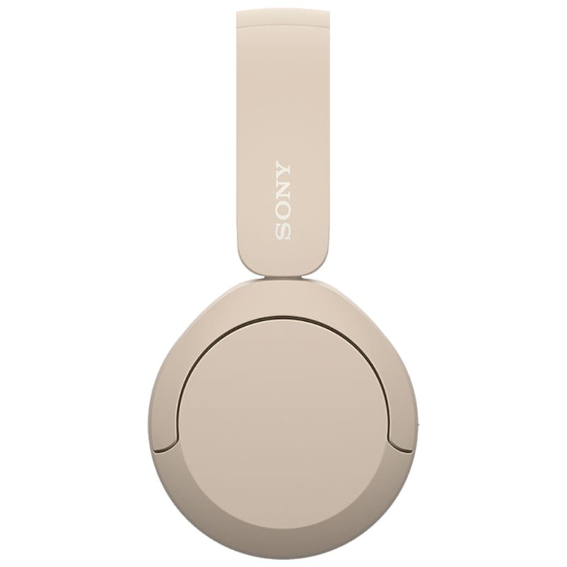 Sony WH-CH520 Crema - Auriculares Bluetooth vista lateral