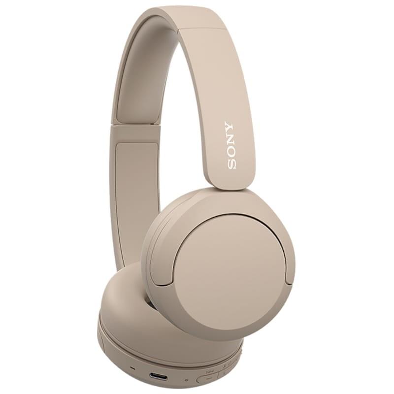 Sony WH-CH520 Crema - Auriculares Bluetooth vista lateral lado derecho