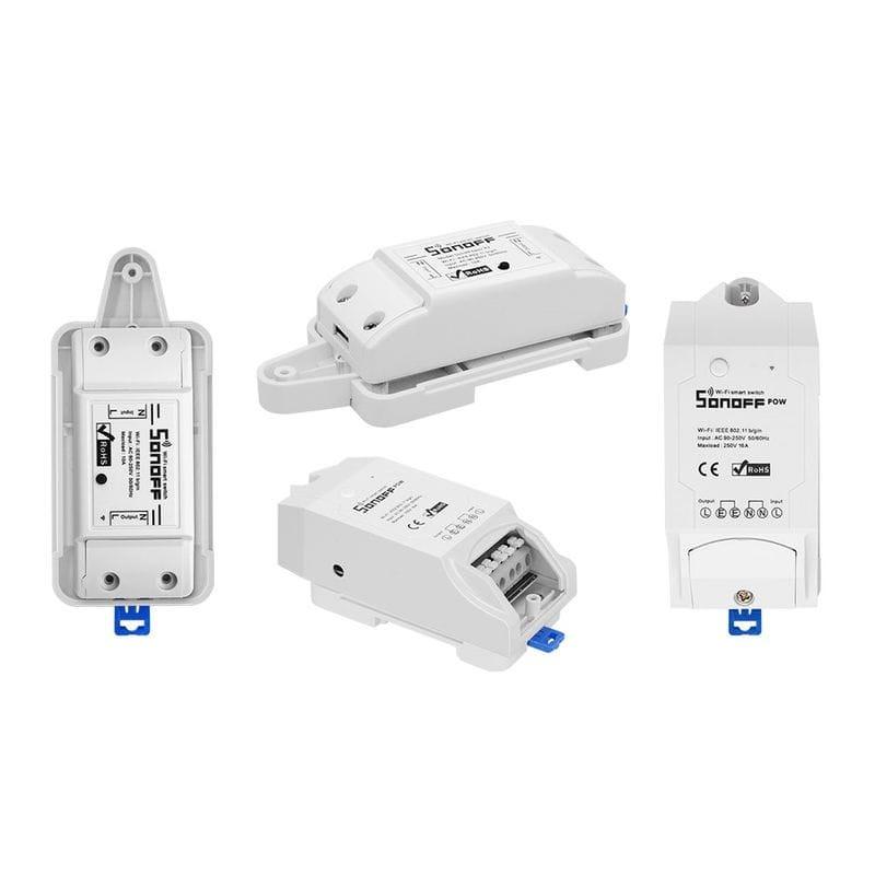 Lados de Soporte para carril DIN Sonoff DR Blanco