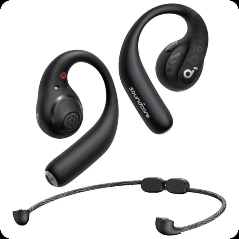 Soundcore AeroFit Pro Preto - Auscultadores Bluetooth