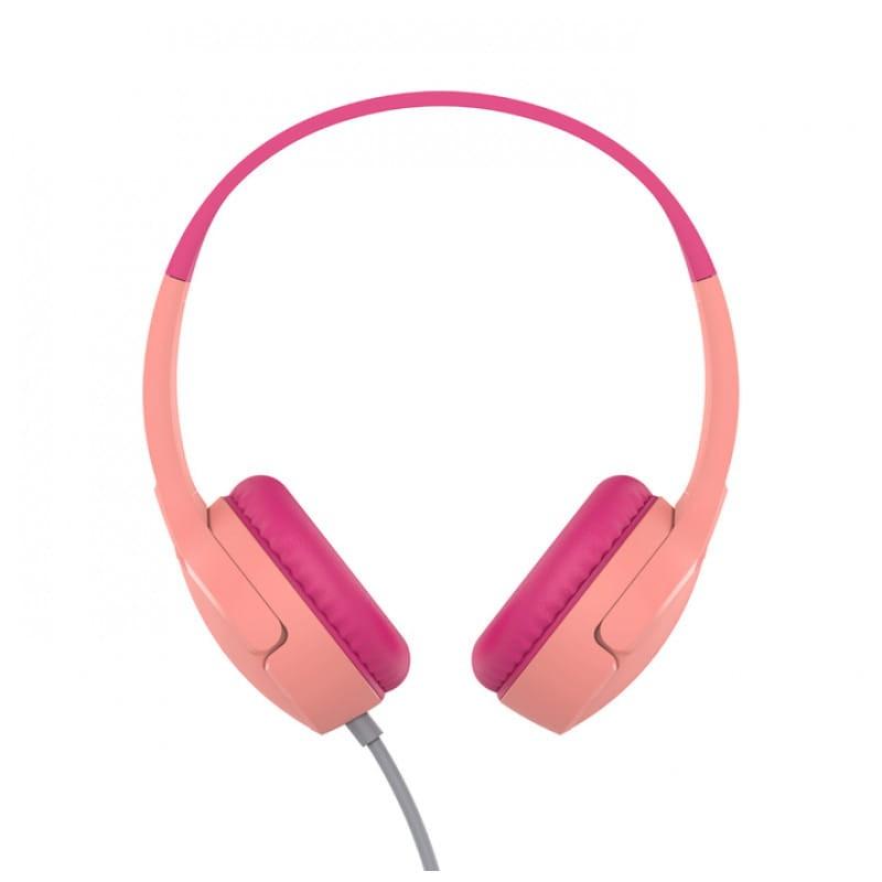 Belkin SoundForm Mini Rosa - Auriculares para Niños imagen de frente