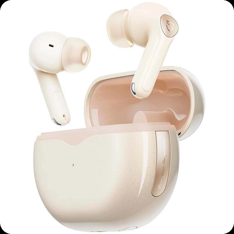 SoundPEATS Air 4 Pro ANC Bege - Auriculares Bluetooth