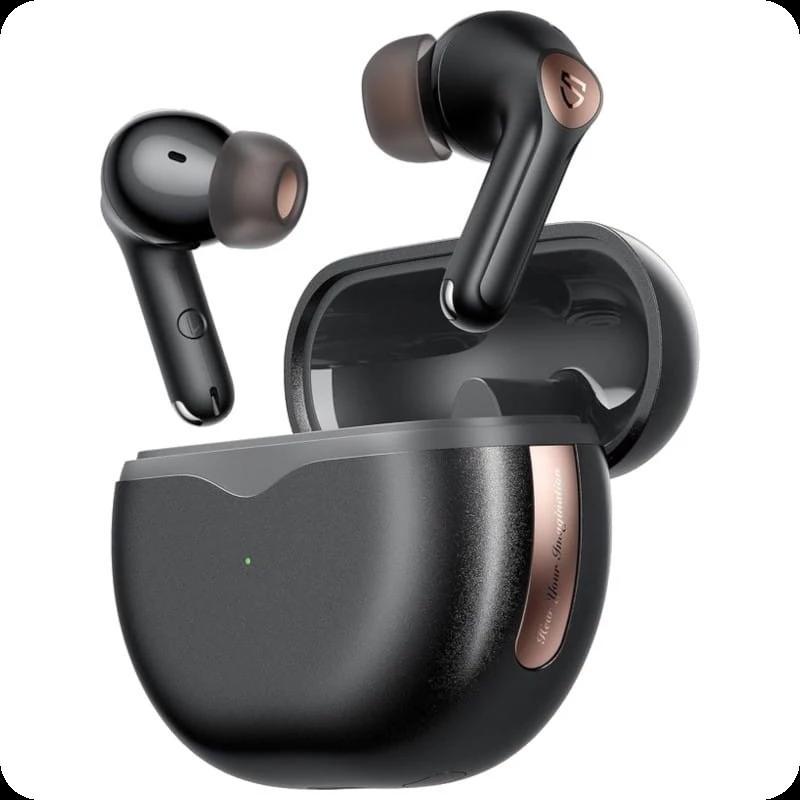 SoundPEATS Air 4 Pro ANC Preto - Auscultadores Bluetooth