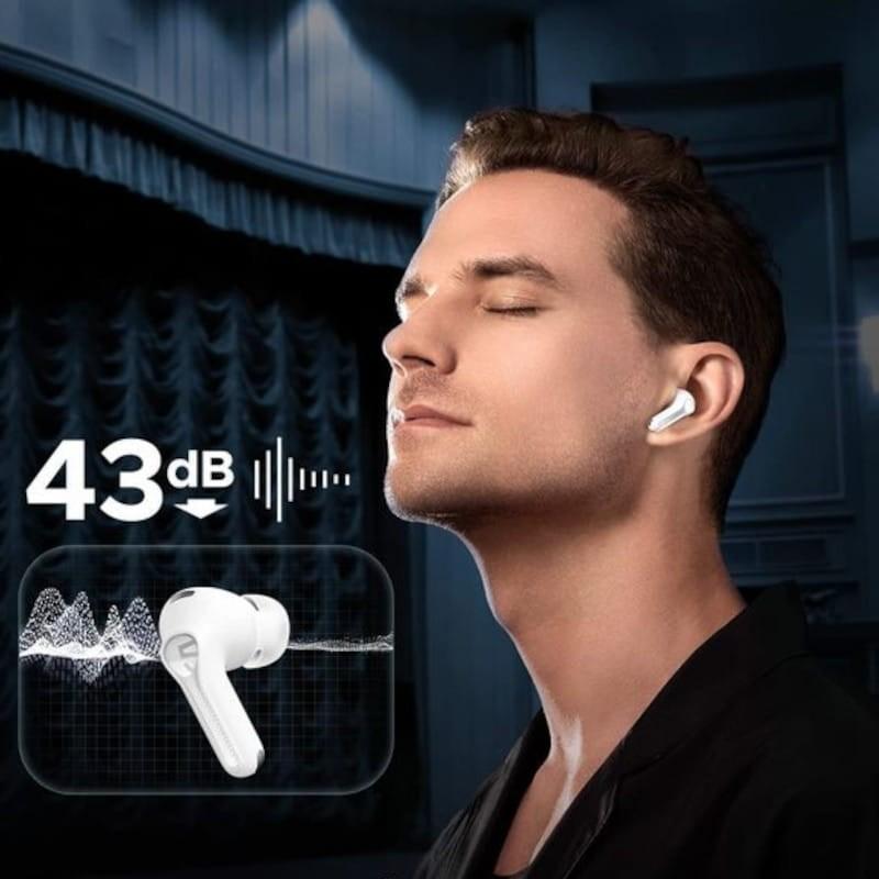 SoundPEATS Capsule3 Pro TWS Branco - Auriculares Bluetooth - Redução