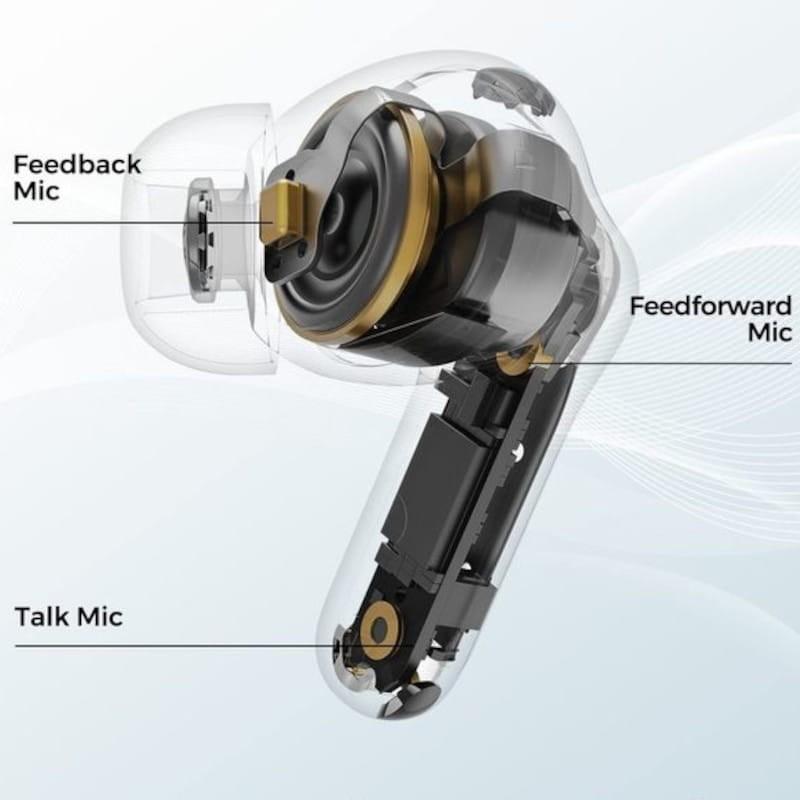 SoundPEATS Capsule3 Pro TWS Branco - Auriculares Bluetooth - Microfone