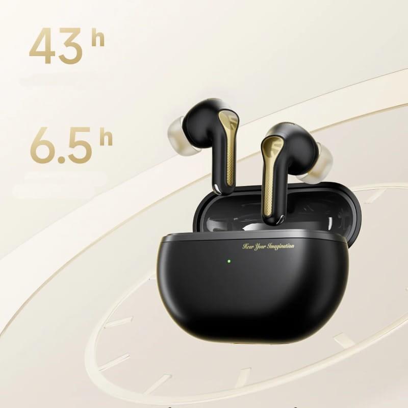 Batterie de SoundPEATS Capsule3 Pro + TWS Noir - Écouteurs Bluetooth