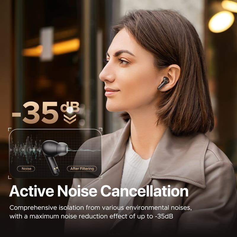 Adaptable de SoundPEATS T3 Pro TWS Negro - Auriculares Bluetooth