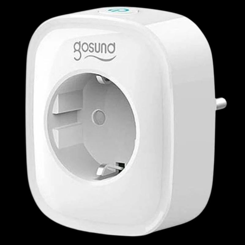 Gosund SP112 16 A WLAN 2,4 GHz USB 2,1 A x 2 Blanc - Prise intelligente