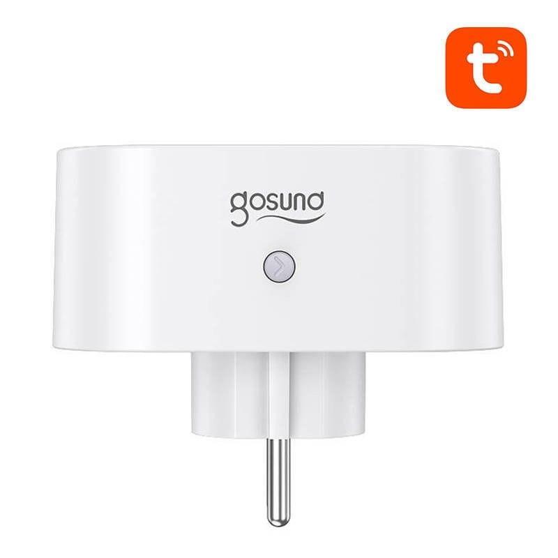 Gosund SP211 3680 W 16 A Wi-Fi 2,4 GHz Doble Blanco - Enchufe inteligente imagen de perfil