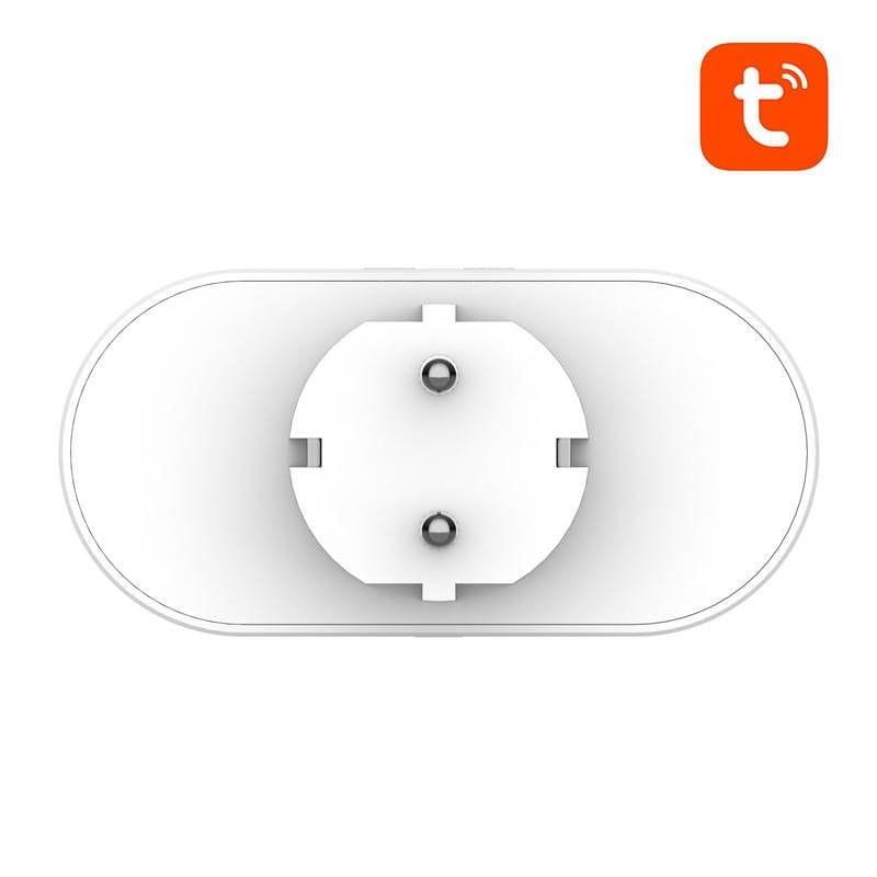 Gosund SP211 3680 W 16 A Wi-Fi 2,4 GHz Doble Blanco - Enchufe inteligente imagen frontal