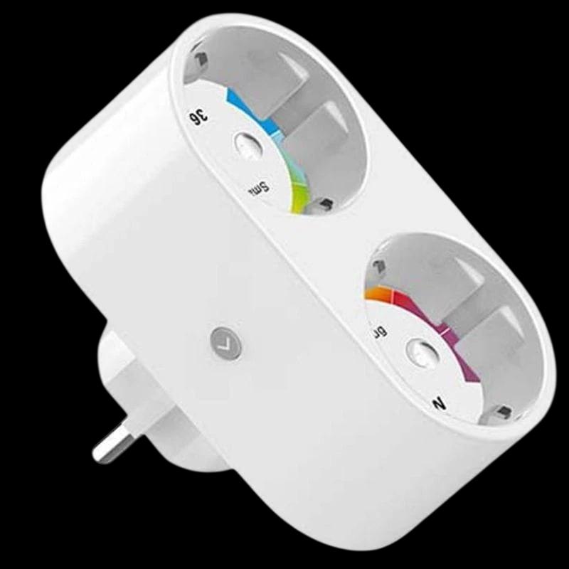 Gosund SP211 3680 W 16 A Wi-Fi 2,4 GHz Doble Blanco - Enchufe inteligente