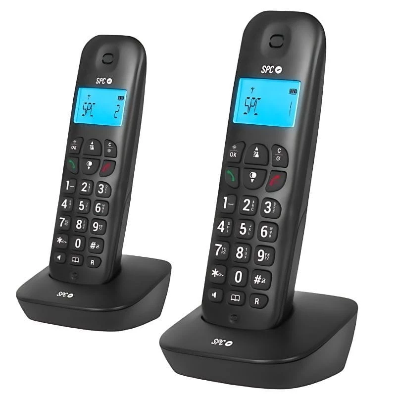 SPC Air Pro Duo 7302N - Teléfono Inalámbrico
