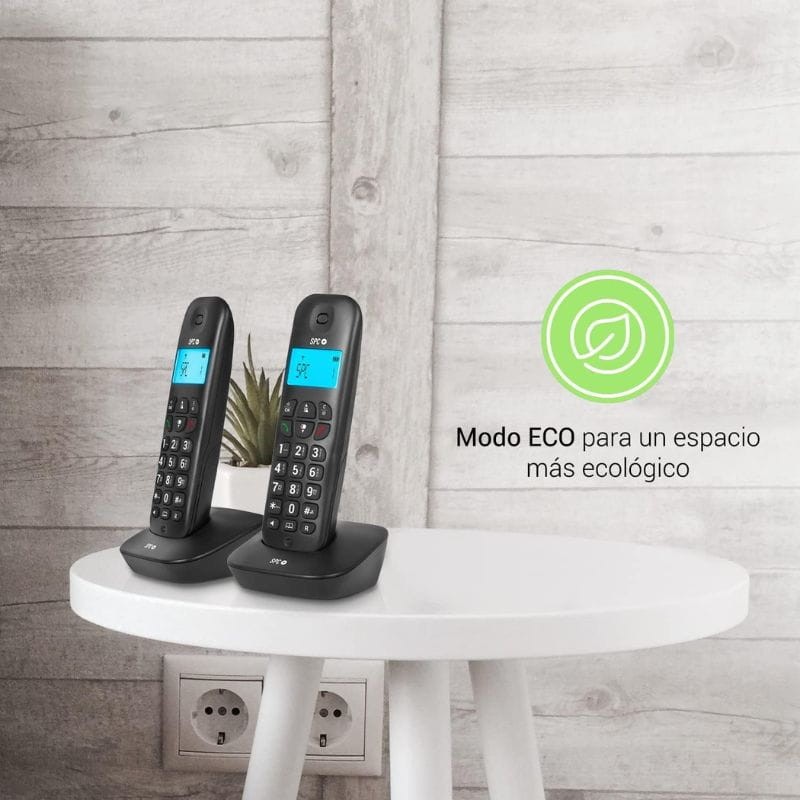 SPC Air Pro Duo 7302N - Imagem real do telefone sem fios