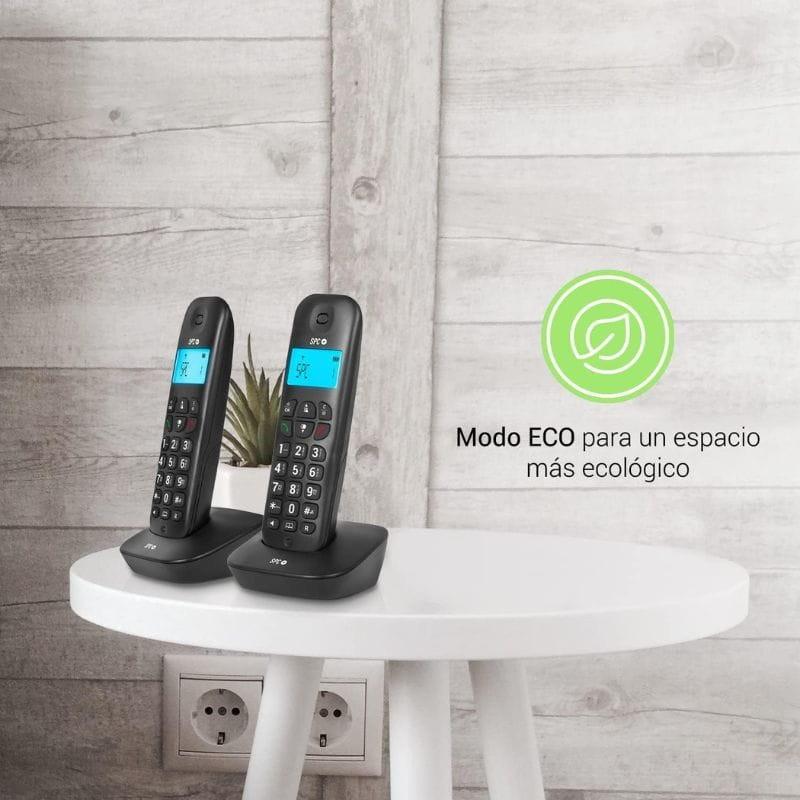SPC Air Pro Duo 7302N - Imagem real do telefone sem fios