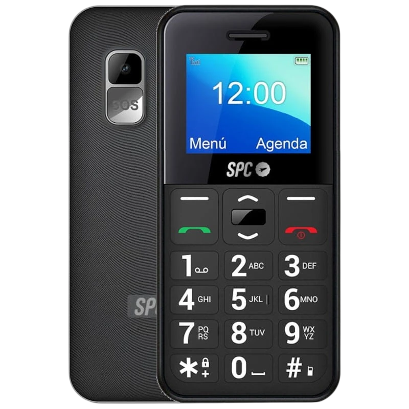 SPC Fortune 2 Pocket Edition Negro - Teléfono móvil