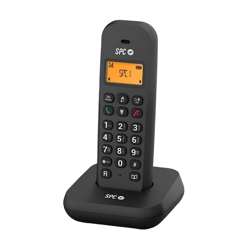 SPC KEOPS 7334 Negro - Teléfono inalámbrico