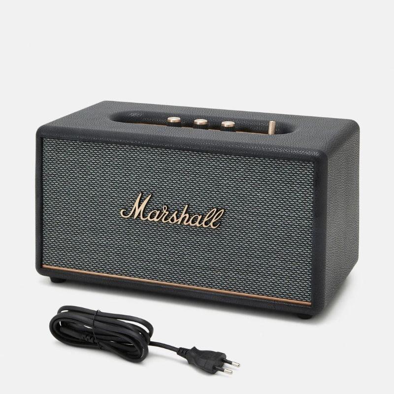 Marshall Stanmore III Altavoz Bluetooth Negro imagen con el enchufe