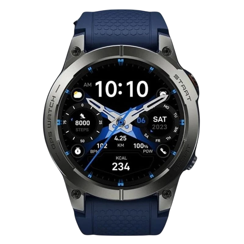 Zeblaze Btalk 3 Pro Bleu - Montre connectée avec écran AMOLED HD