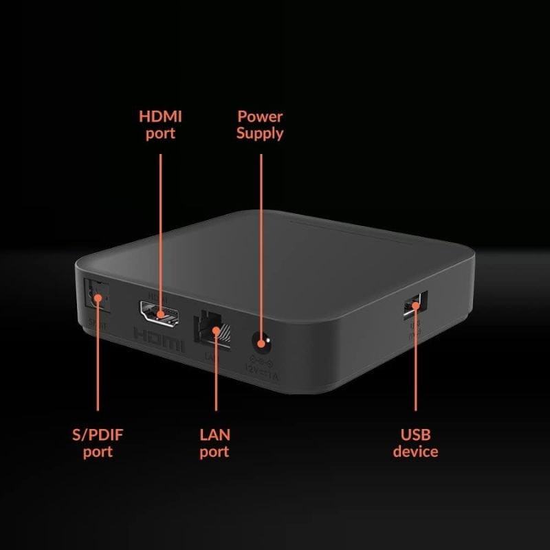 Strong LEAP S3 4K 16GB Noir - Ports Android TV