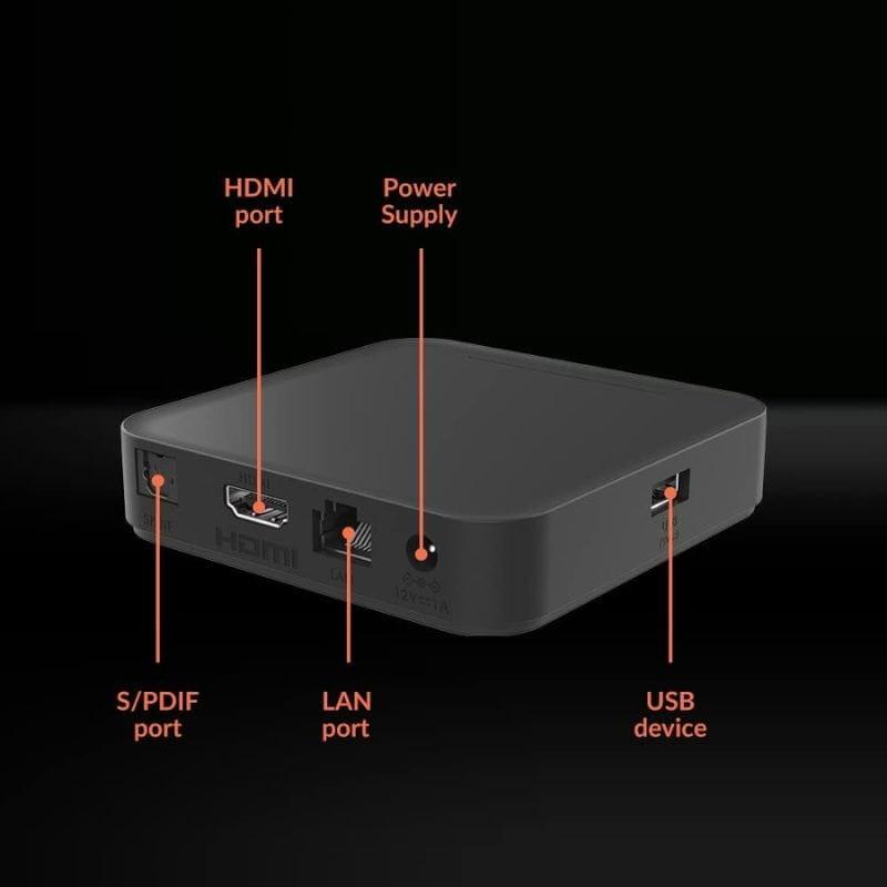 Strong LEAP S3 4K 16GB Noir - Ports Android TV