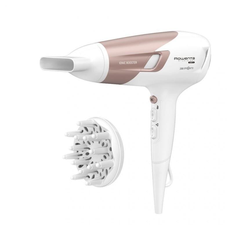 Rowenta Studio Dry CV5830 2300 W Bege, Branco - Secador de cabelo com difusor