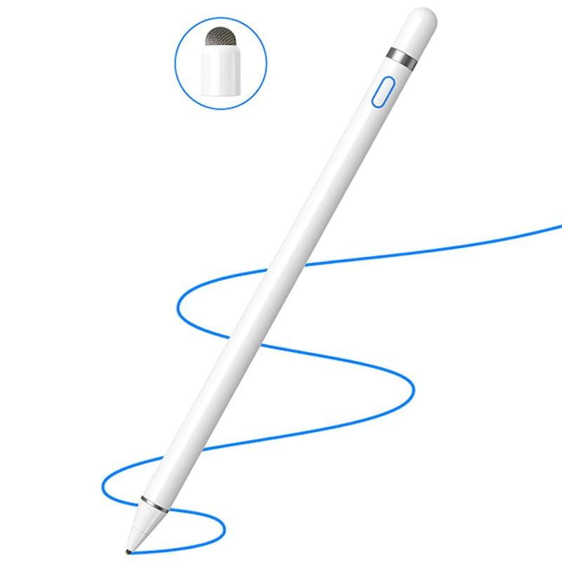 Lápiz Stylus K811 Capacitivo Blanco para Xiaomi Pad/Apple iPad/Samsung Tab - Escribir
