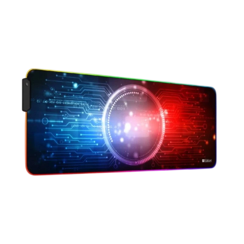 Tapete Subblim Chip LED RGB 9 Cores Preto