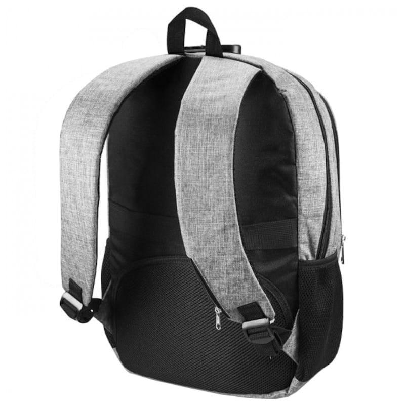 Vue arrière de Subblim Urban Lock System 16 Gris - Sac à dos pour ordinateur portable