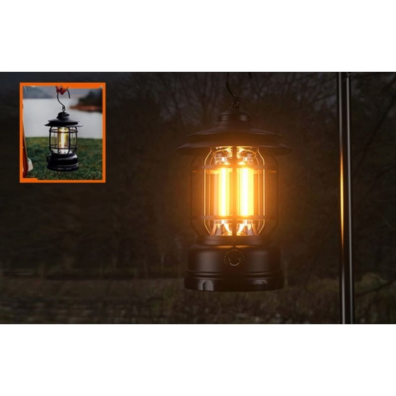 Lámpara de camping Superfire T51 con gancho para transportar y colgar