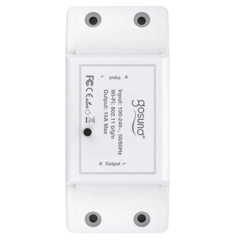 Gosund SW3 Wi-Fi 100~200 V 10 A Blanc - Relais intelligent