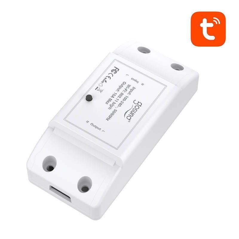 Gosund SW3 Wi-Fi 100~200 V 10 A Branco - Relé inteligente compatível com Tuya