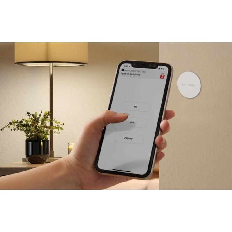 Interrupteur intelligent SwitchBot Tag avec une distance de 0,5 à 2 cm