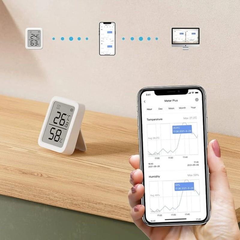 SwitchBot Thermomètre et hygromètre Plus - APP