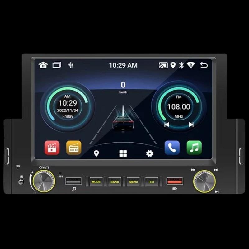 Autorradio 1 DIN SWM 170-J 2GB/64GB GPS Carplay/Android Auto Negro
