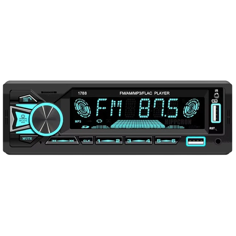 Autorradio 1 DIN SWM 1789 Bluetooth Negro