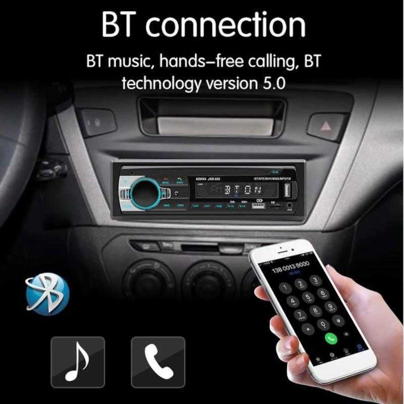 Adaptable Autorradio 1 DIN SWM 530L Bluetooth Negro