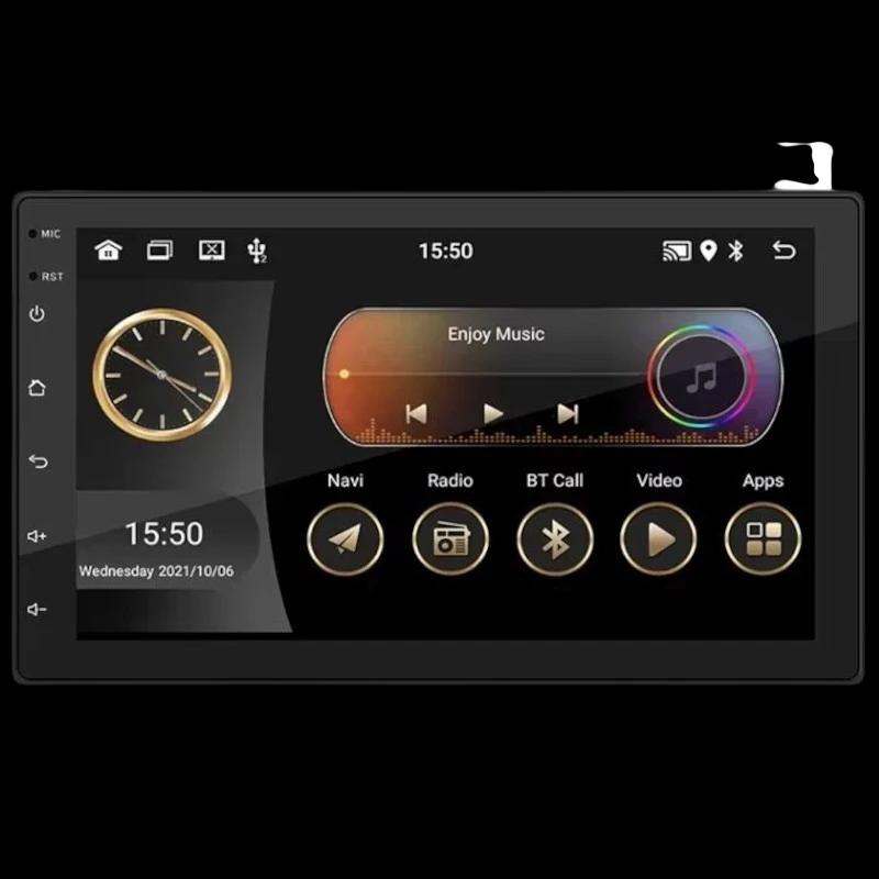 Autorrádio 2 DIN SWM 9101-J 2GB/64GB GPS Carplay/Android Auto Preto