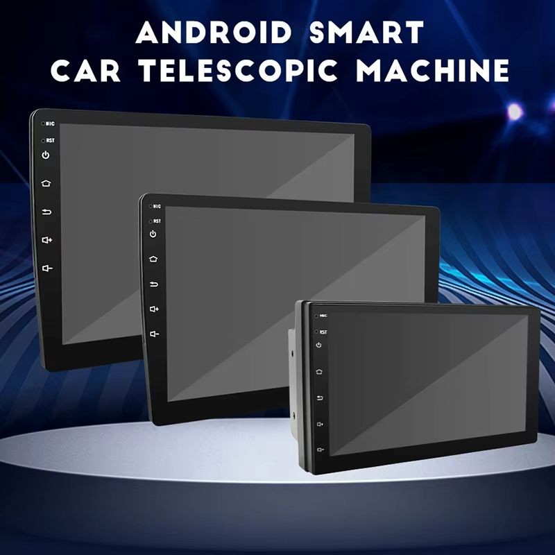 Ecrã telescópico de Autorrádio 2 DIN SWM 9101-J 2GB/64GB GPS Carplay/Android Auto Preto