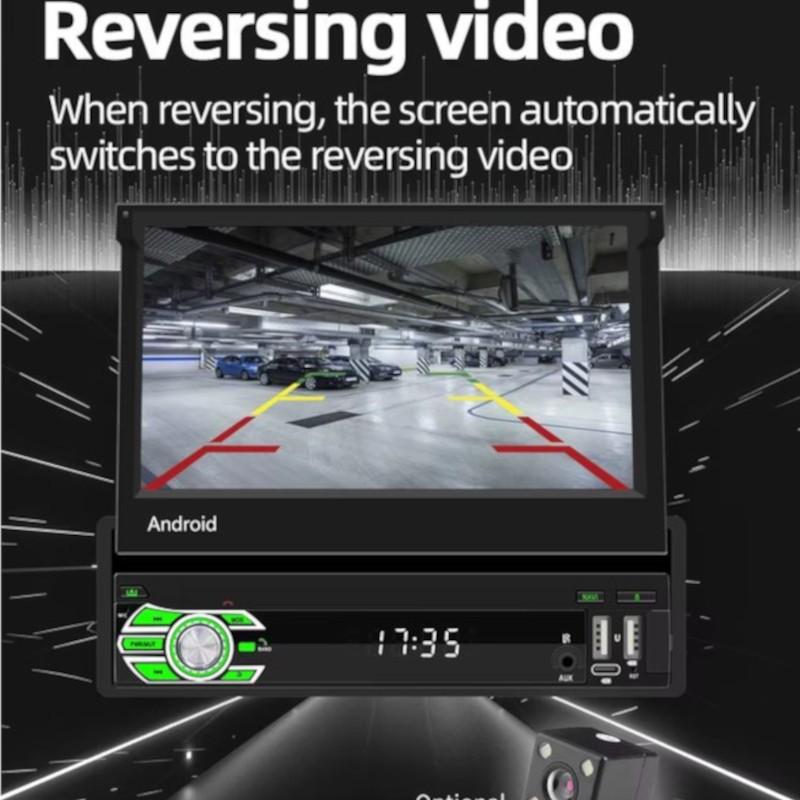 Conteúdo da caixa de Autorrádio 1 DIN SWM 9790-J 2GB/64GB GPS Carplay/Android Auto Preto