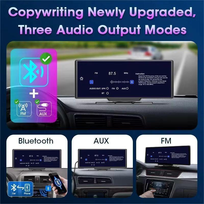 Conectividad de Pantalla táctil universal SWM B5303R Negro - Reproductor multimedia para coche