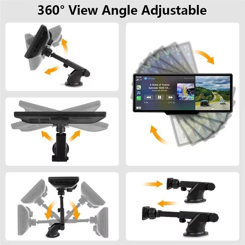 Adaptable Pantalla táctil universal SWM B5303R Negro - Reproductor multimedia para coche